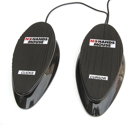 nohands foot mouse