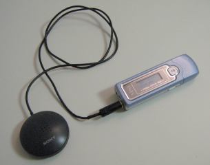mp3-recorder met microfoon